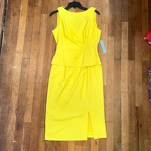 Antonio Melani dress. NWT size 4. Color:  lemonade.